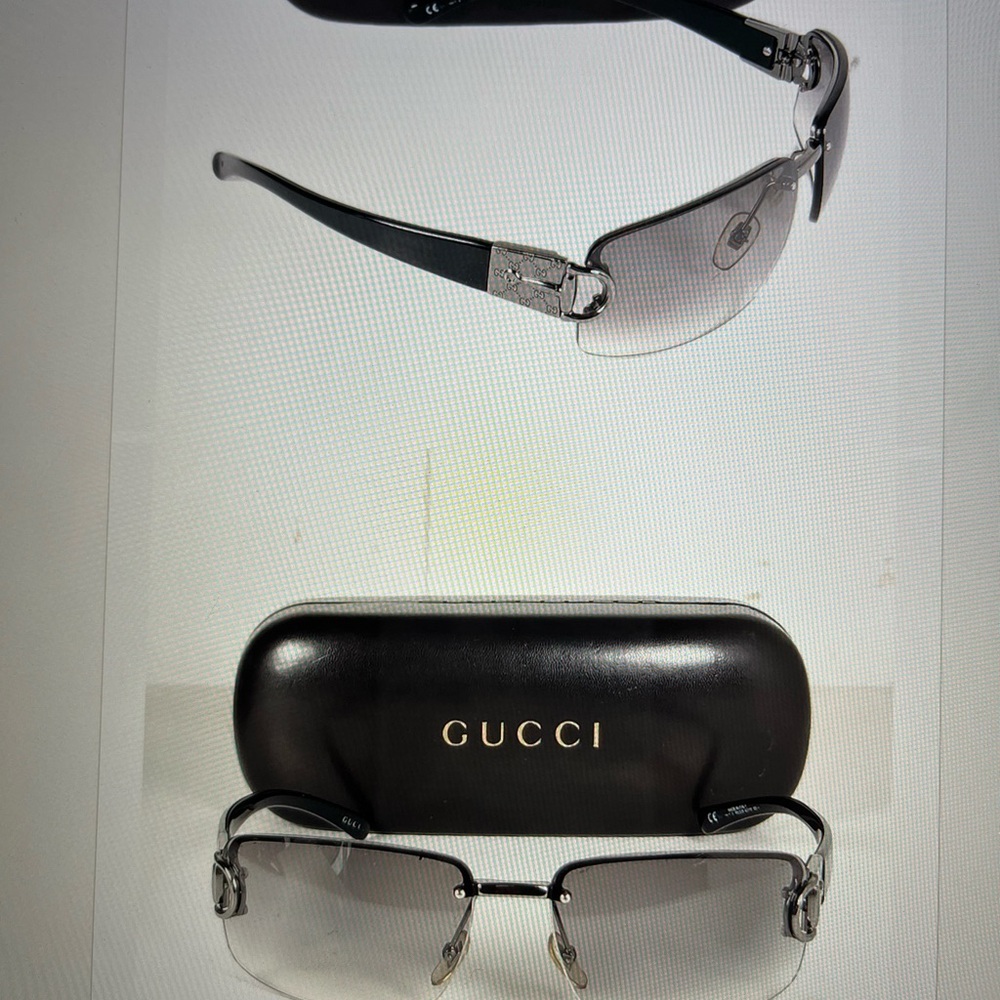 VTG Gucci GG 1799/S Horse Bit Sunglasses with Gradient Lenses. (Zaddy Pr.) - Picture 3 of 4